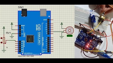 Arduino Uno - example Servo Mood Indicator