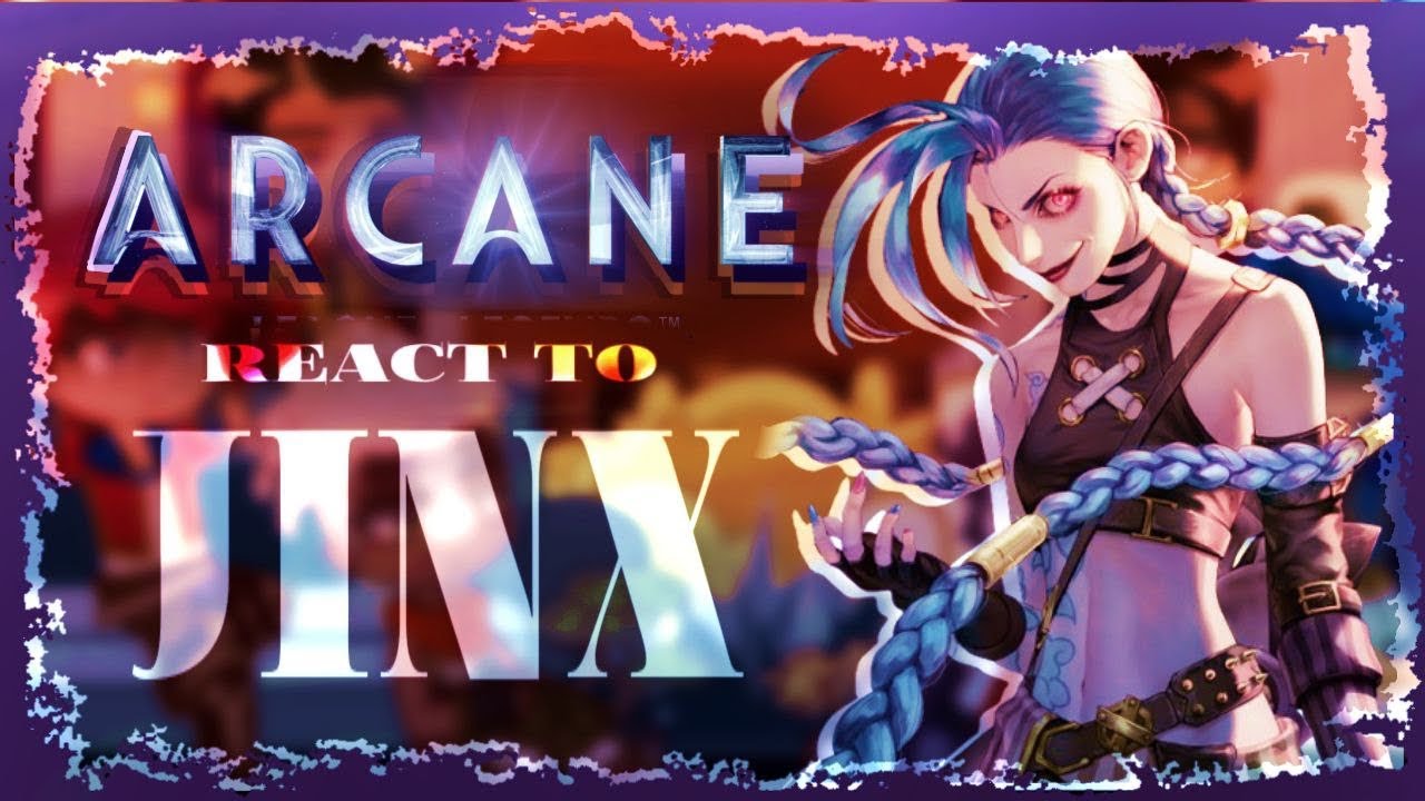 Arcane React to Jinx // Gacha React // Arcane