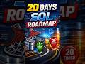 20 Days SQL Roadmap 🚀 Become Job-Ready FAST! #shorts #sql