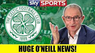 HUGE Celtic News As O'Neill Drops SHOCK Revelation After Title Win!