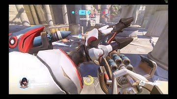 Overwatch - Pharah Quintuple Kill (feat. Hanzo & Zarya)