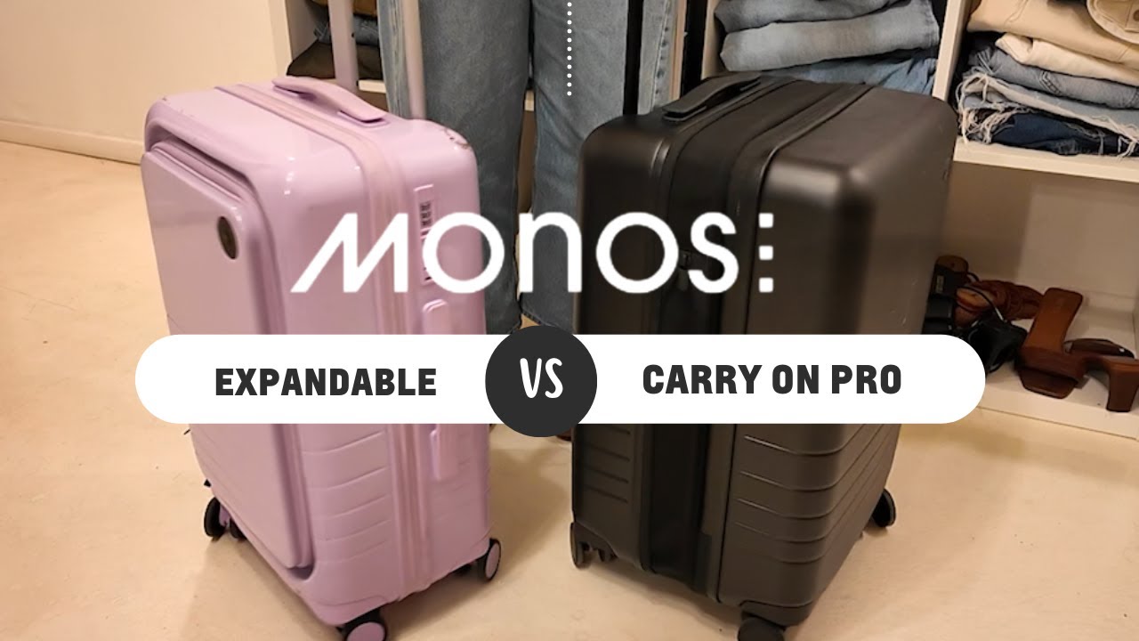 Monos Carry-On Pro vs Expandable – Which One Is Worth It?