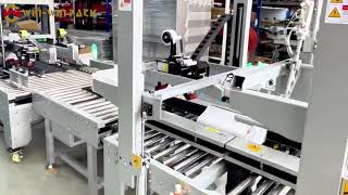 Celebrity WIN-WIN PACK Adaptive H-Type Carton Sealer – Automatic Flap Folding, 90° Turning & Corner Sealing Wealth