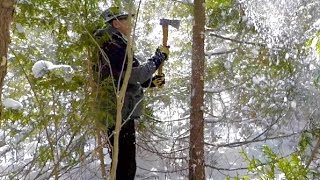 Limbing with a Gransfors Forest Axe - Safety