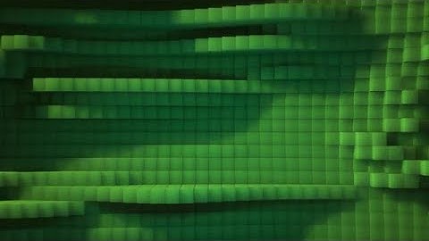 Green Cubic Abstract Background 2 Stock Motion Graphics