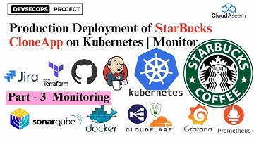 Part - 3 Monitoring | Production DevSecOps  Project | Deployment of Starbucks App in Kubernetes