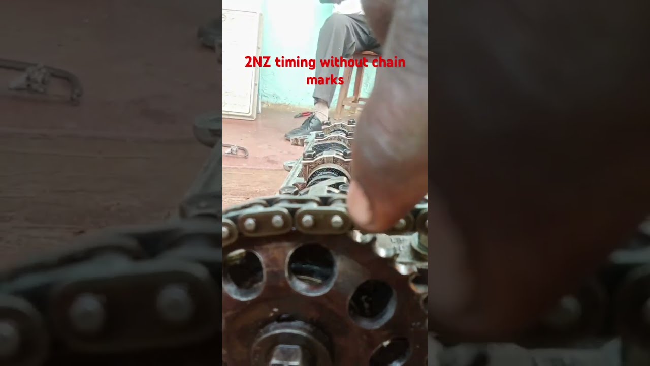 2nz Engine Timing Without Chain Marks Automobile