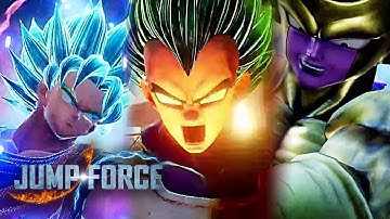 JUMP FORCE – Super Saiyan Blue Goku/Vegeta And Golden Frieza Gameplay!!