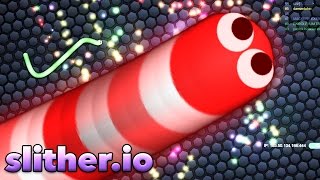 SLITHER.IO - A COBRA MAIS GIGANTE QUE EU JA TIVE! 