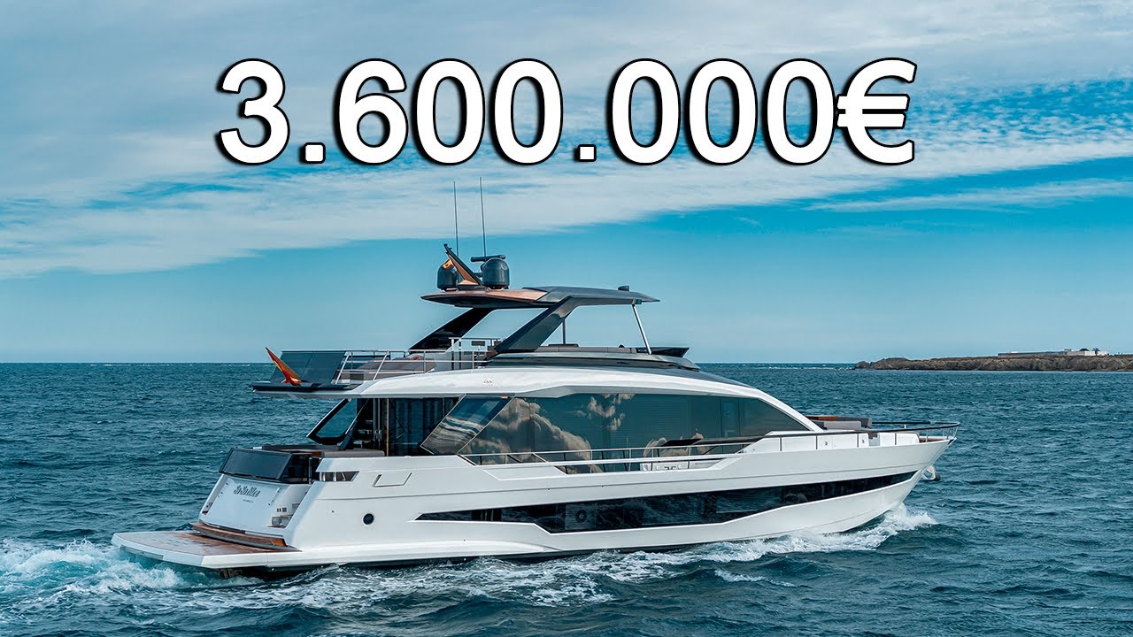 Visite d'un yacht ultra moderne à 3,6 millions d'euros - Astondoa AS8