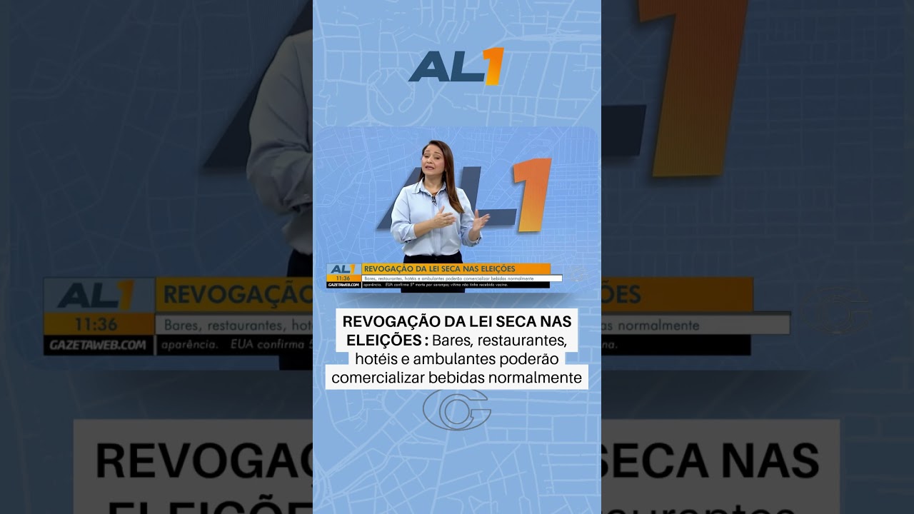 Lei seca é revogada para o período das eleições