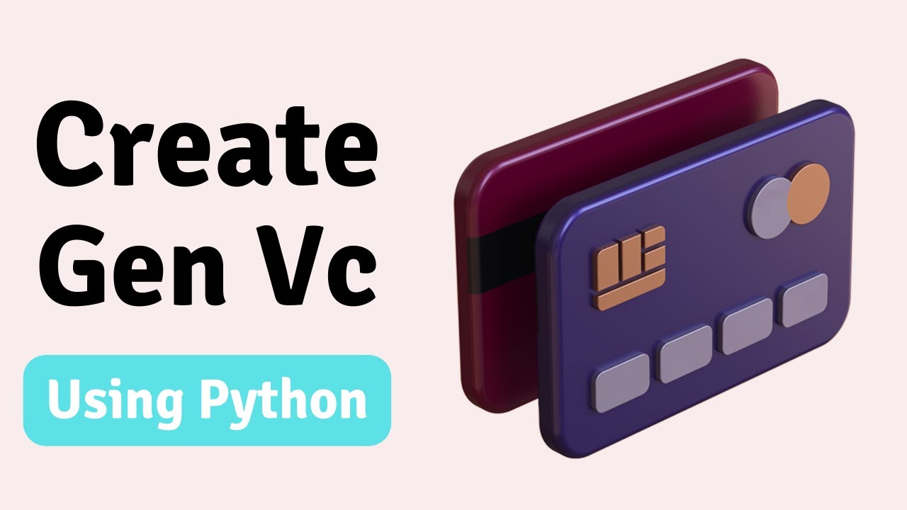 How to Create Credit Card Generater in Tkinter Python - YouTube