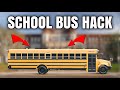 SCHOOL BUS LIFE HACK!