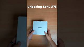 Sony A75 Full Unboxing 🔥 | First Look in Pakistan 🇵🇰50 seconds ma review #sony #manugraphyy
