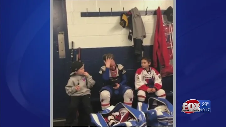 Boys touching speech to youth hockey team goes viral