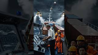 Giant Ocean Wave Flips Massive Ship 🌊🚢Monster Sea Storm Destroyed This Ship!Biggest Wave Attack