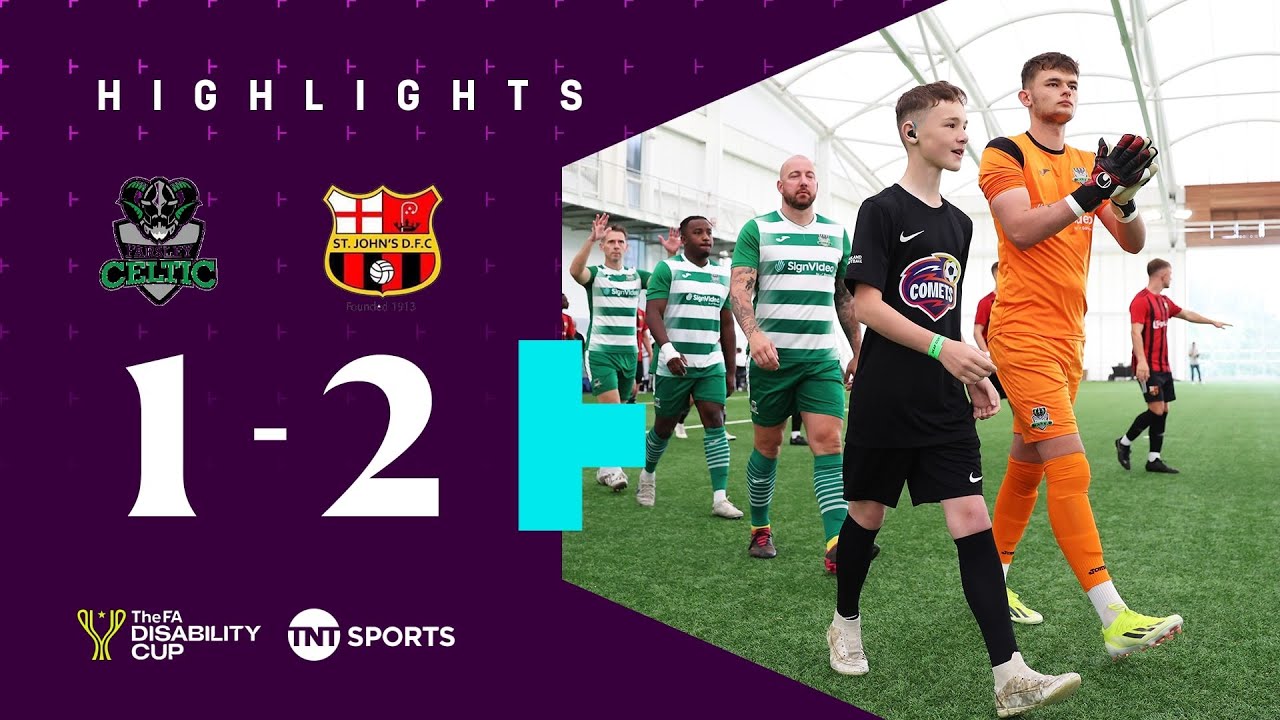 The FA Disability Cup - Deaf Cup Final: Farsley vs St John's Highlights