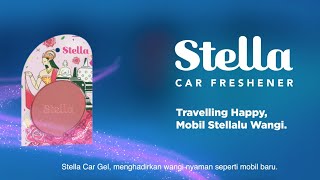 Stella Car Gel, Travelling Happy, Always a Fresh-Scented Car!