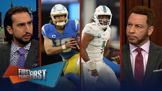 Tua's Dolphins exposed in 23-17 loss to Herbert and Chargers in Week 14 | NFL | FIRST THINGS FIRST