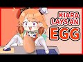 Kiara Lays an Egg during Stream!【Takanashi Kiara / HololiveEN】