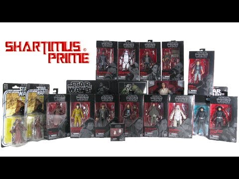 Star Wars ROGUE ONE entire action figure collection. 