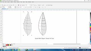 Corel Draw Tips & Tricks Scale With Object Smart Fill Tool