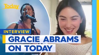 Gracie Abrams catches up with Today | Today Show Australia