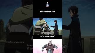Kirito from Sao| anime badass moment edit shorts