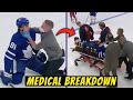 John Tavares Stretchered off After SCARY COLLISION in NHL Playoffs - Doctor Explains
