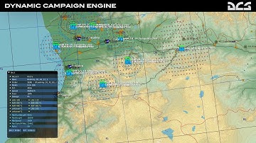 DCS World Update 08/07/2020: The Dynamic Campaign Engine is Coming!