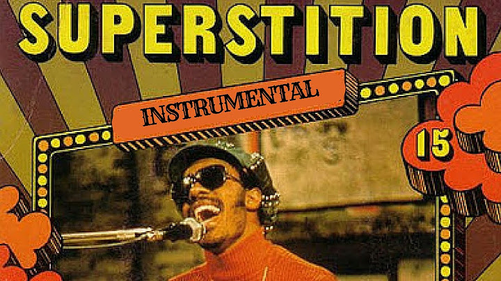 Superstition Instrumental version - Instrumental performance video thumbnail