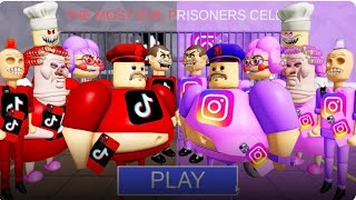 TIKTOK vs INSTAGRAM BOSS PRISON RUN! 😱🔥 | Who Will Escape? screenshot 1