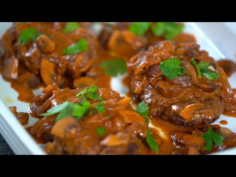 Bobby Flay’s Salisbury Steak