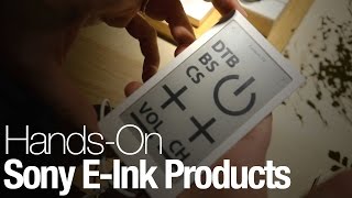 Sony's minimalist e-ink products are beautifully designed screenshot 3