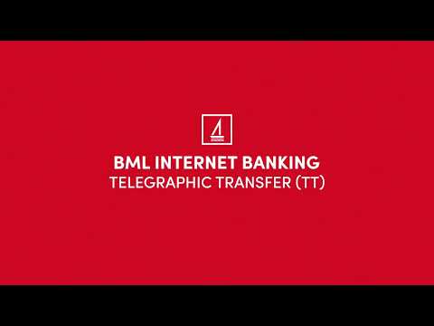 How to make an International Transfer on BML Internet Banking