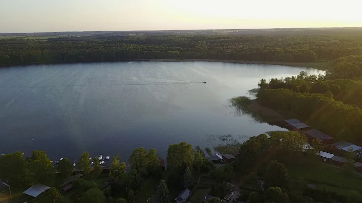 Grienericksee, Rheinsberg from the sky