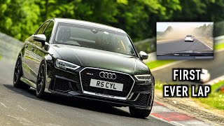 My FIRST TIME on the Nurburgring in my Audi RS3! (CLOSE CALL)