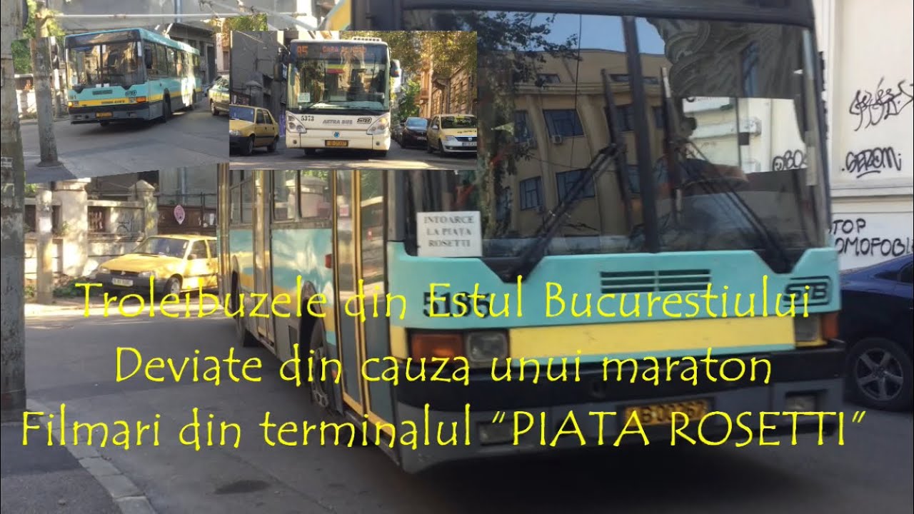 Colaj troleibuze STB - Linii 66,70,79,85,86 și 90