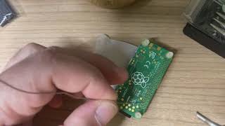 Soldering the Raspberry PI header