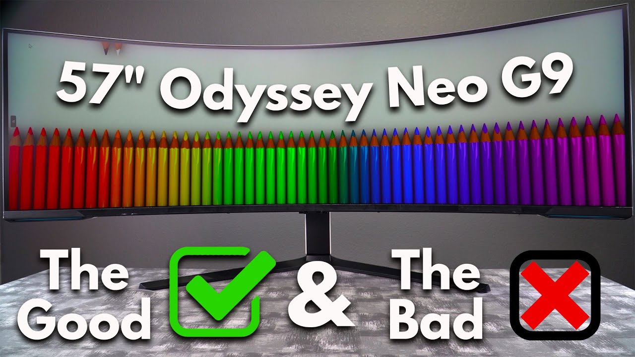 Samsung Odyssey Neo G9 57-inch Gaming Monitor Review 