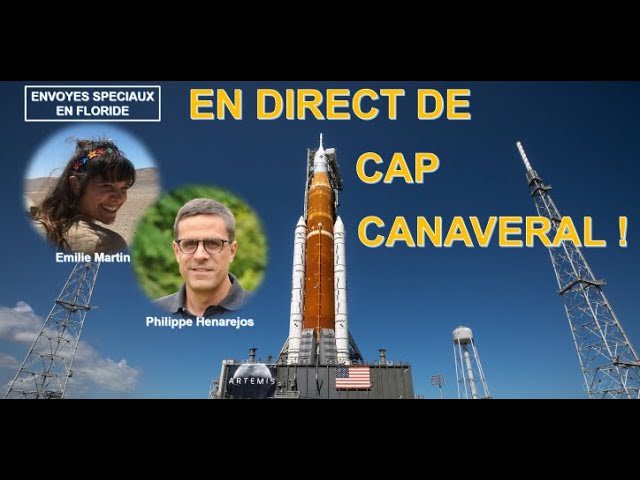 Décollage d'Artemis 1 en direct de Floride ! (Màj : lancement reporté !)