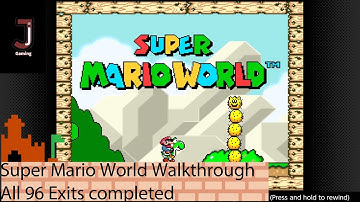 Super Mario World Switch online complete walkthrough including all 96 exit