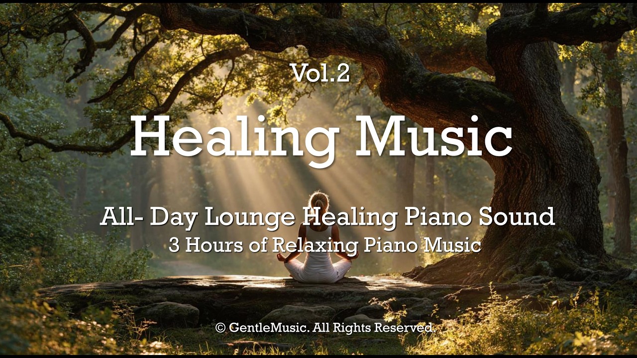 3 Hour Healing Piano Music Vol.2 | Deep Relaxation, Spa & Wellness Background (Official Audio)