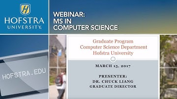 MS in Computer Science – Chuck Liang, PhD