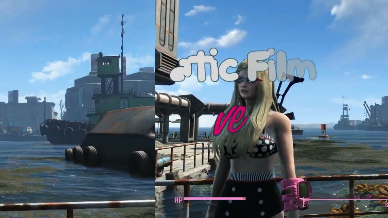 Epic Fallout 4 Mod Review (Cinematic Film Wave) 🎥