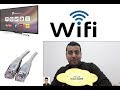 طريقة ربط أجهزة التلفاز الذكية SMART TV بالأنترنيت ( الكايبل أو الـ WIFI )