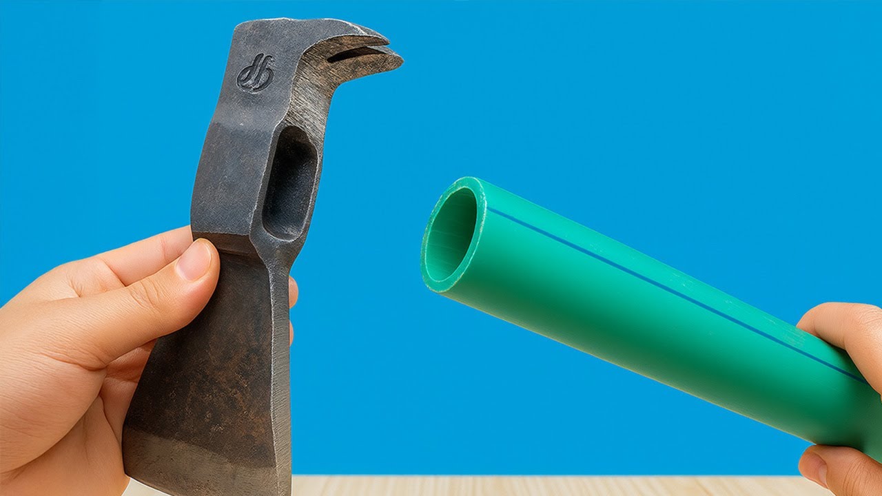 Миллионы не знают этот трюк с ПВХ-топором!