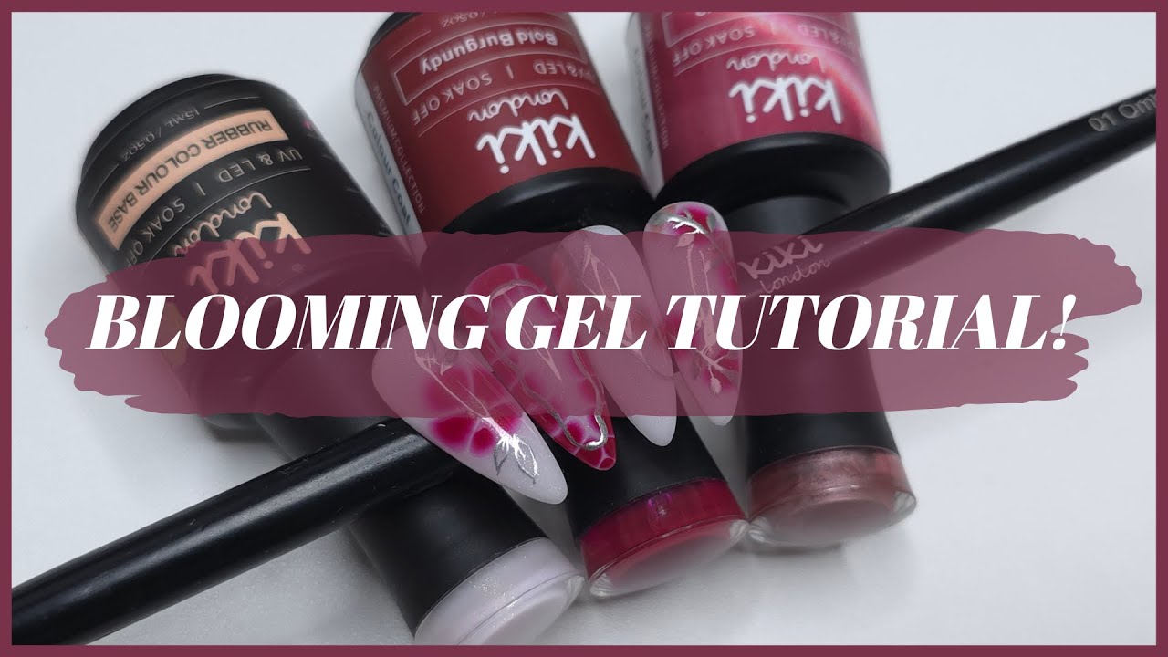 BLOOMING GEL NAIL ART TUTORIAL USING KIKI LONDON!