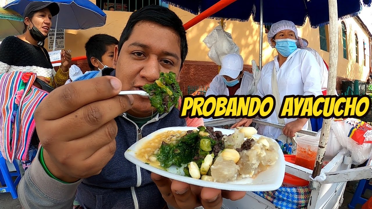 Probé de todo en Ayacucho 💚 Caldo de Lengua 👅 | Mi Receta Magica