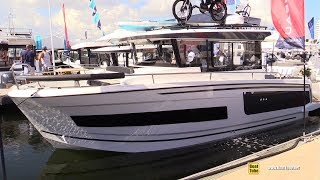 2020 Jeanneau NC 895 Sport Motor Boat - Walkaround Tour - 2019 Fort Lauderdale Boat Show